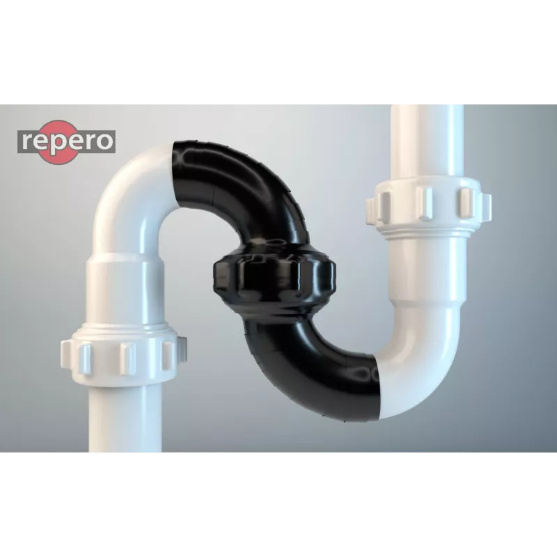 Repero 747 Siliconen zelfvulkaniserende tape 25mm x 3m Zwart TTE747S1-0025-03