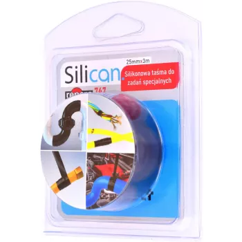 Repero 747 Siliconen zelfvulkaniserende tape 25mm x 3m Zwart TTE747S1-0025-03