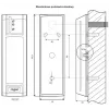 ROGER PRT12LT-BK proximity-lezer
