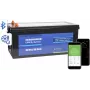 EUROPOWER LFP 12.8V 280Ah LiFePO4-batterij met Bluetooth en verwarmingsmat