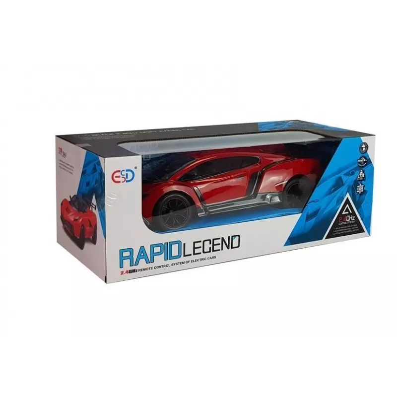 LEAN TOYS op afstand bestuurbare sportwagen 1:16 schaal 2.4 GHz