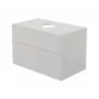 DEANTE CREA wastafelonderkast met wastafelblad 600x450x570 mm wit MDF/keramiek