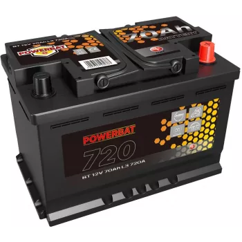 POWERBAT L3 12V 70Ah AGM start-stop accu