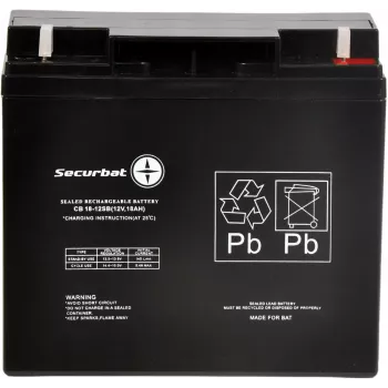 POWERBAT SECURBAT 18-12 AGM accu 12V 18Ah