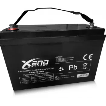 BAT Xeno Black 12V 100Ah AGM-batterij