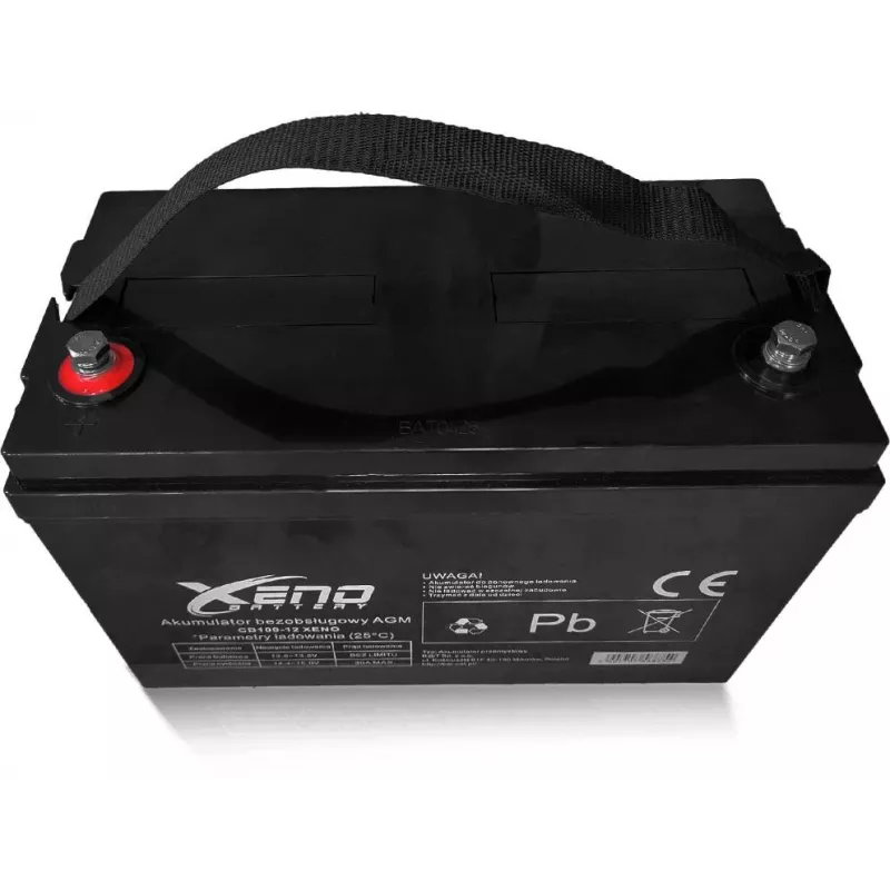 BAT Xeno Black 12V 100Ah AGM-batterij