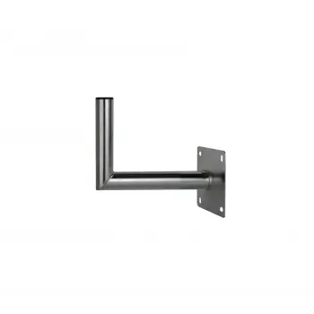 CORAB USL-48/250AL hoek-wandbeugel voor 48mm mast, 250mm uitsteek, aluminium, zilver