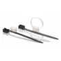 TRYTYT UP-1035UV universele kabelhouder met band, UV-bestendig, zwart, 100 st.