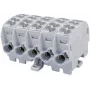 SIMET SIMBLOCK SCB 25-5X verdeelblok Al/Cu 1x25mm² ingang 5x1,5-16mm² uitgang grijs