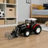 LEAN TOYS RC rode op afstand bestuurde landbouwtractor met balengrijper 1:24
