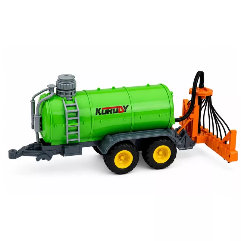 LEAN TOYS op afstand bestuurde landbouwtractor met vloeibare meststofspuit 1:24