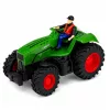 LEAN TOYS Op afstand bestuurbare Tractor met Hooihark RC-lichten 1:24