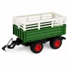 LEAN TOYS RC Landbouwtractor met Kiepwagen en Verlichting 1:24