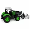 LEAN TOYS RC Tractor met Balengrijper, op afstand bestuurbaar, Lichten, Groen, 1:24