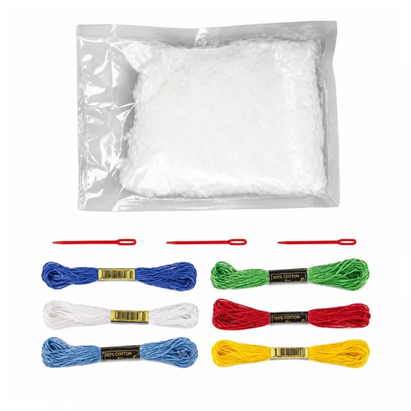 LEAN TOYS Creatieve set Knuffels om te Naaien Vilt DIY Zeedieren 6 stuks