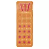 Bestway 43015 Opblaasbare Luchtmatras voor Zwembad, Oranje, 183x69x15 cm