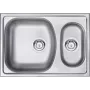 DEANTE ZEX 3503 1.5-bowl granieten composiet spoelbak Onyx Black
