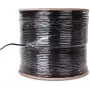 GETFORT Cat.5e F/UTP outdoor gelgevulde patchkabel 500m zwart