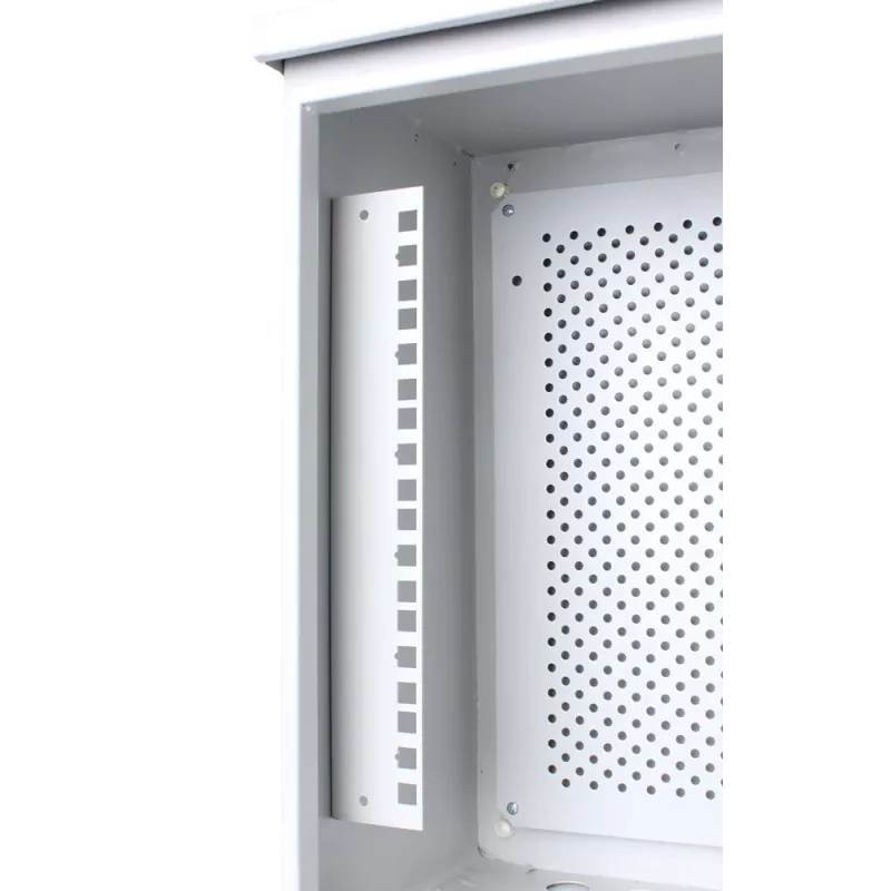 Getfort Hermetic 10-inch 9U wandmontage-rackbehuizing 330x230 mm IP54 lichtgrijs