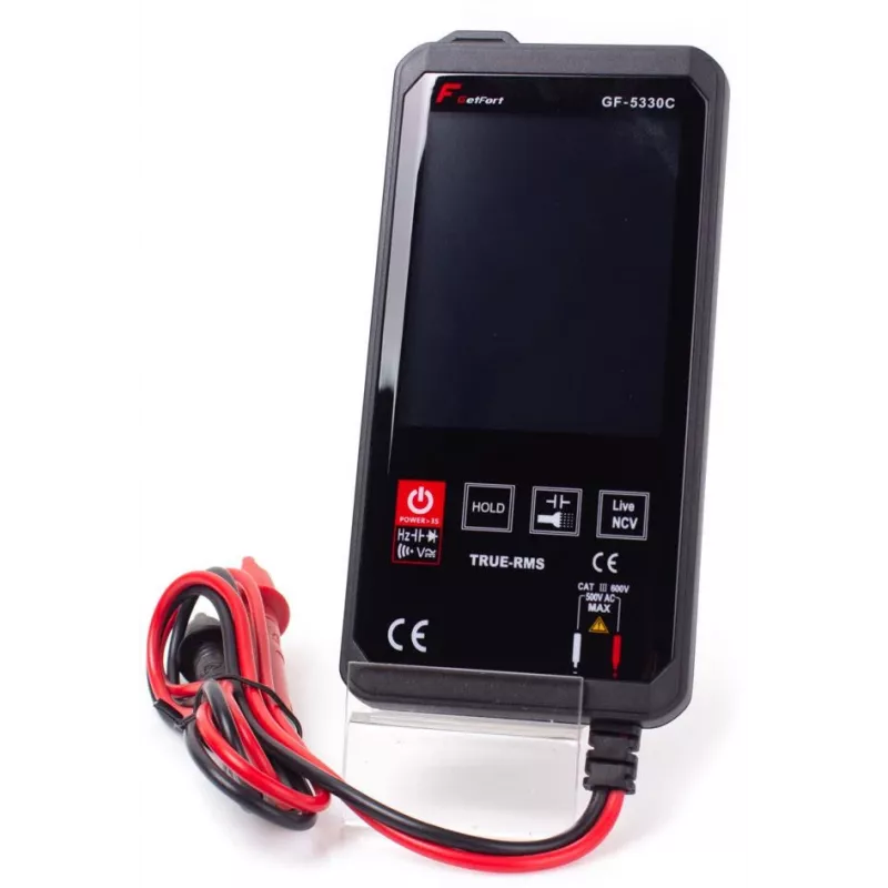 GETFORT GF-5330C digitale multimeter, 1999 Counts, True RMS, CAT III 600V