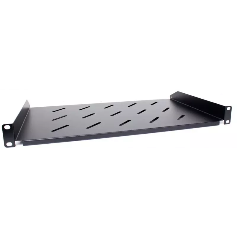 Getfort universele 19-inch 1U 270mm zwarte rackplateau