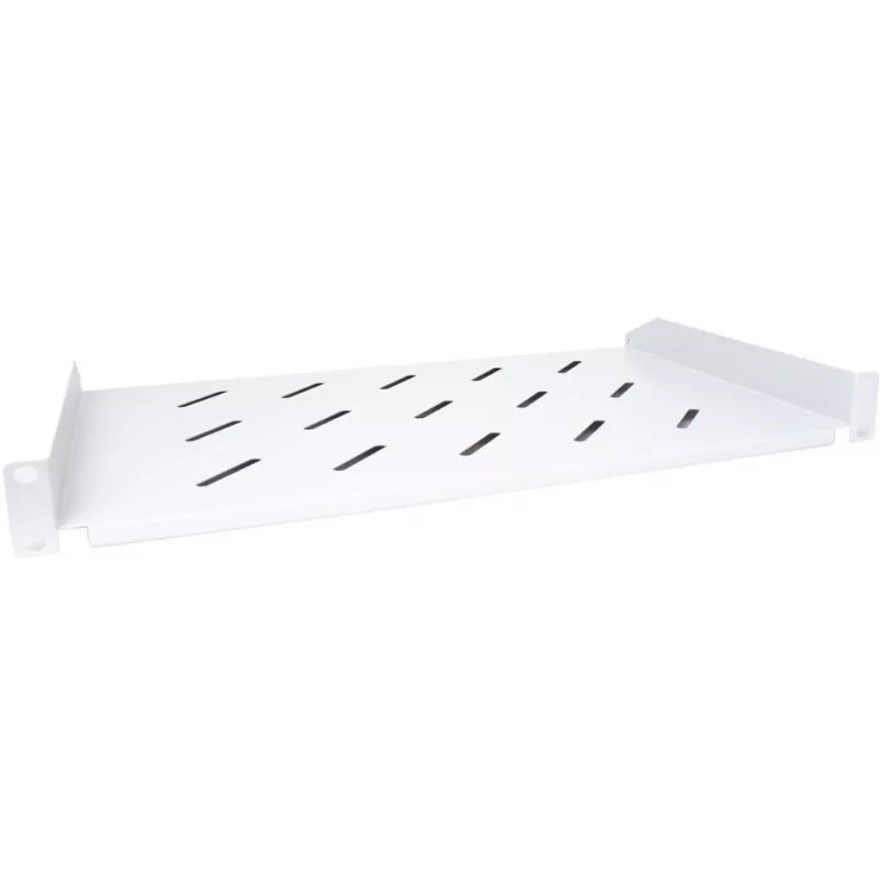 Getfort 19 inch 1U universeel racklegbord 270 mm diep Grijs