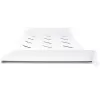 Getfort 19 inch 1U universeel racklegbord 270 mm diep Grijs