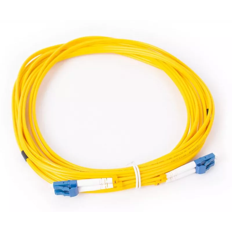 GETFORT GF-LULUD5 singlemode glasvezel-patchkabel LC/UPC naar LC/UPC duplex 5m Geel