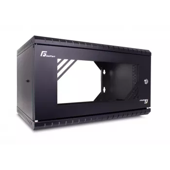 GETFORT ECO v3 19 inch 4U 520x450 wandmontage-rackbehuizing zwart