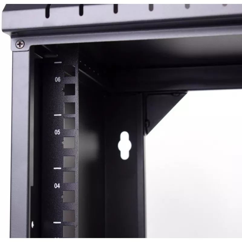 GETFORT ECO v3 19 inch 4U 520x340 wandbehuizing rackkast zwart