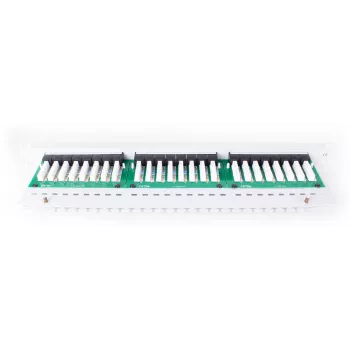 GETFORT PGF-5EUTP24-B5-G patchpanel UTP Cat.5e 24 poorten Grijs 1U rackmontage