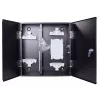 GETFORT GF-FO-PSNW-24SX glasvezel-verdeelbox, 12 vezels, SC/LC, wandmontage, Lichtgrijs