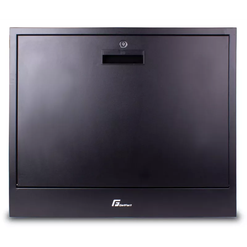 Getfort CCTV rack-behuizing 3U (easy access) 600x540x255mm zwart VESA