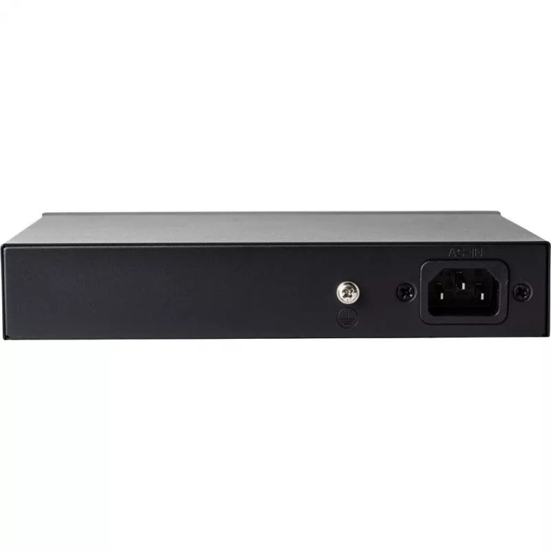 GETFORT GF-106-4PG-65 6-poorts Gigabit PoE switch (4 PoE+-poorten, 65W, unmanaged, desktop, metaal)