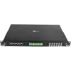 GETFORT GF-FO-MOD 1U 19 inch rack-mount glasvezel-patchpanel, 3 module-insteeksleuven, zwart