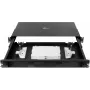 GETFORT GF-FO-MOD 1U 19 inch rack-mount glasvezel-patchpanel, 3 module-insteeksleuven, zwart