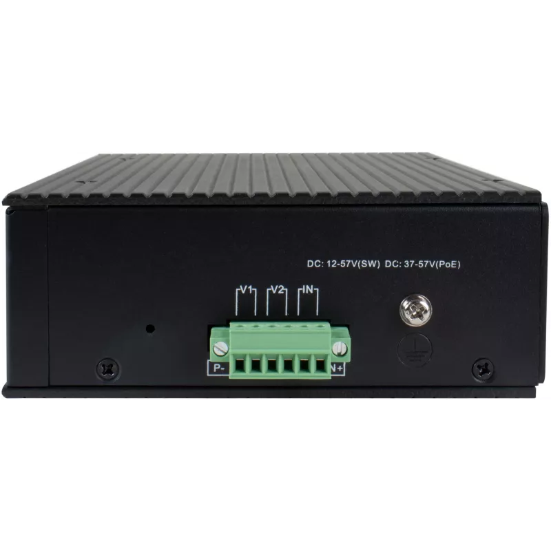 GETFORT GF-110-8PG-2G-2S industriële PoE+ switch, 8x PoE+ Gigabit + 2x Gigabit + 2x SFP, -40°C tot 80°C