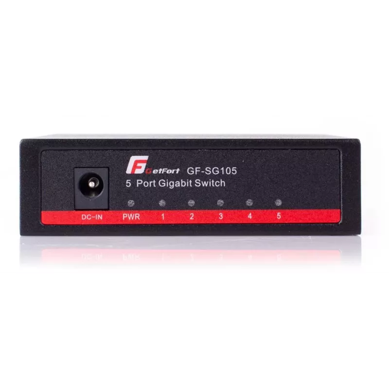 GETFORT SG105 5-poorts Gigabit Ethernet desktop switch