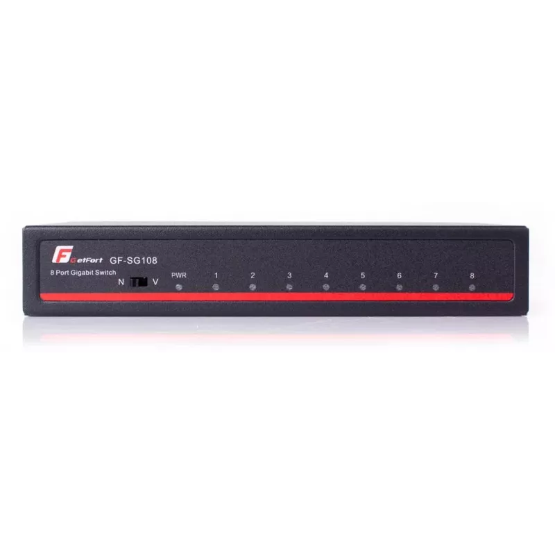 GETFORT SG108 8-poorts Gigabit Ethernet desktop switch