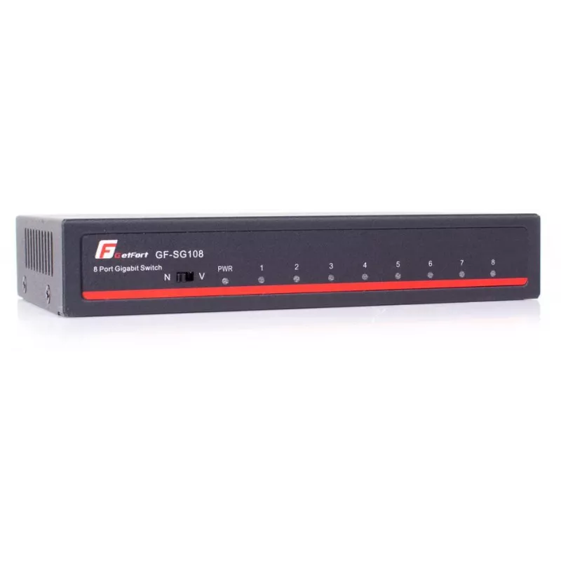 GETFORT SG108 8-poorts Gigabit Ethernet desktop switch
