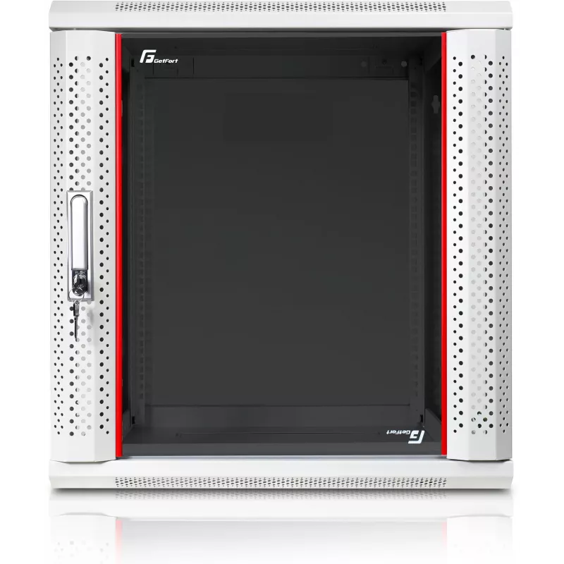 GETFORT 19 inch CALI 12U 600x450 wandmontage rack-behuizing grijs