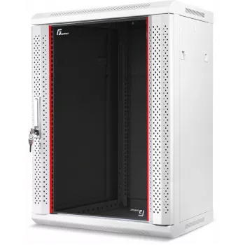 GETFORT CALI 19 inch 15U wandgemonteerde server-rackkast 600x450mm grijs