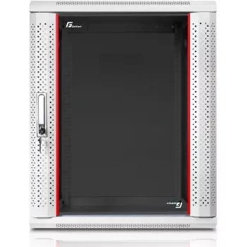 GETFORT CALI 19 inch 15U 600x600 wandmontage rack-kast grijs