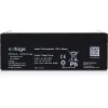 VOLTAGE AGM accu 12V 2,3Ah VE12-2.3 (6-9 jaar levensduur)