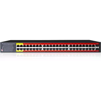GETFORT GF-148-48PG-2S-800 managed PoE+ switch 48 Gigabit-poorten + 2 SFP 800W