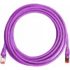 GETFORT Cat.6A S/FTP LSOH Ethernet patchkabel 10m paars