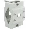 MITON A218 paalmontage-adapterbeugel wit