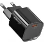 Voltage GaN Charger Mini 20W PD 3.0 QC 3.0 USB-C zwart