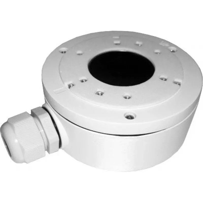 MITON MT-P1280 opbouw aftakdoos, IP54, grijs (RAL 7035), 128x80x50 mm