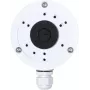 MITON MT-P1280 opbouw aftakdoos, IP54, grijs (RAL 7035), 128x80x50 mm
